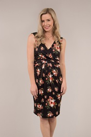 Floral Wrap Dress
