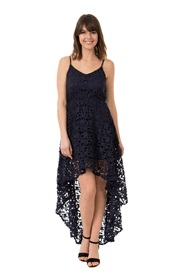 Hi-Lo Lace Dress