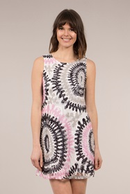 Printed Lace Dress
