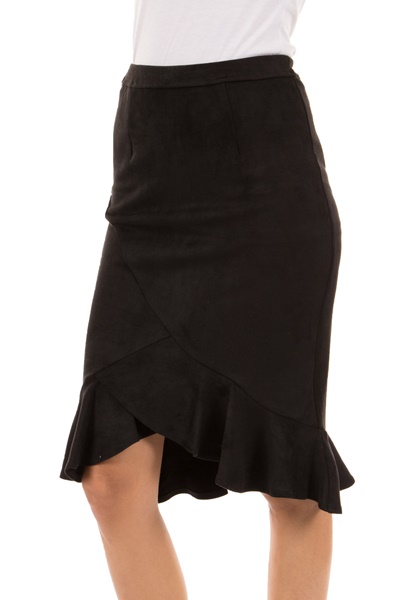 2910069 Black Powdered Skirt