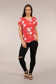 PRINTED SHELL TOP